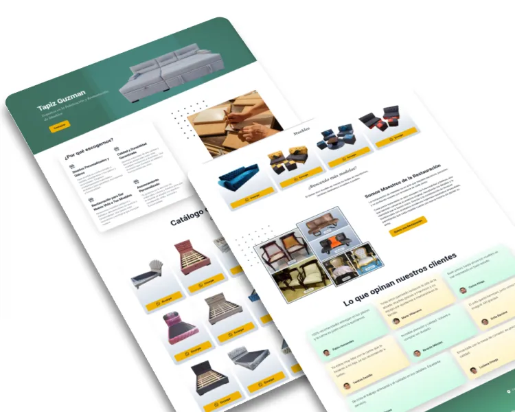 Pantallas en formato para computadores del sitio web restaurantejm.com.br